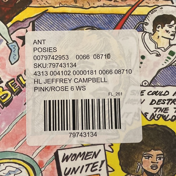 Jeffrey Campbell Posie Heels NWT - Picture 6 of 7